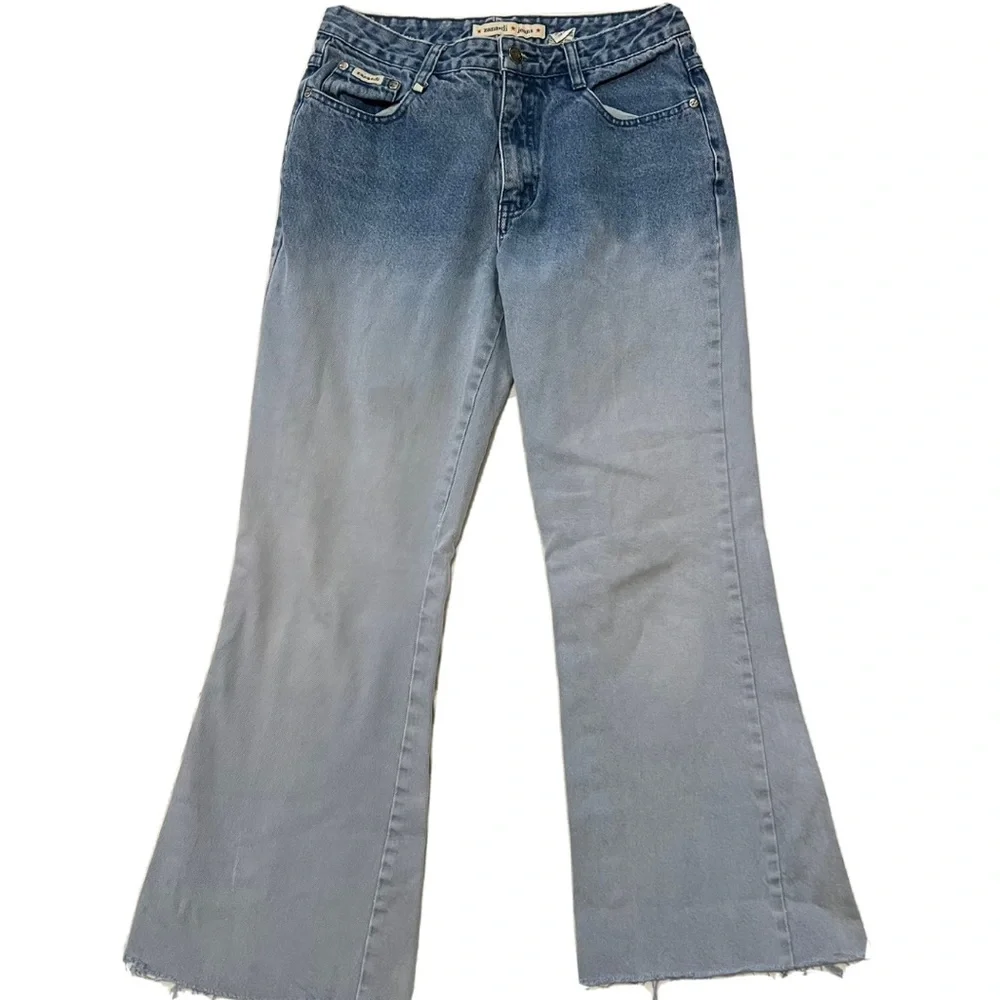 Zana Di Juniors 7 ombré jeans vintage flare 90s Y2K punk grunge